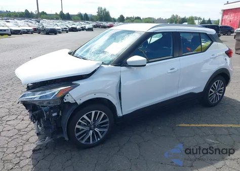 2022 Nissan Kicks Sv z USA, uszkodzony, nr VIN 3N1CP5CV9NL488150